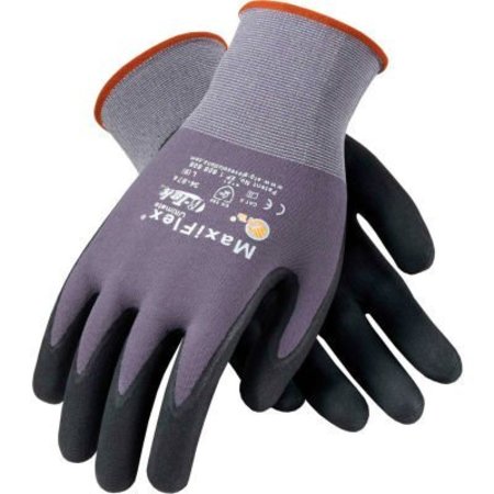 PIP PIP® MaxiFlex® Ultimate„¢ Nitrile Coated Knit Nylon Gloves XXXL, 12 Pairs 34-874/XXXL